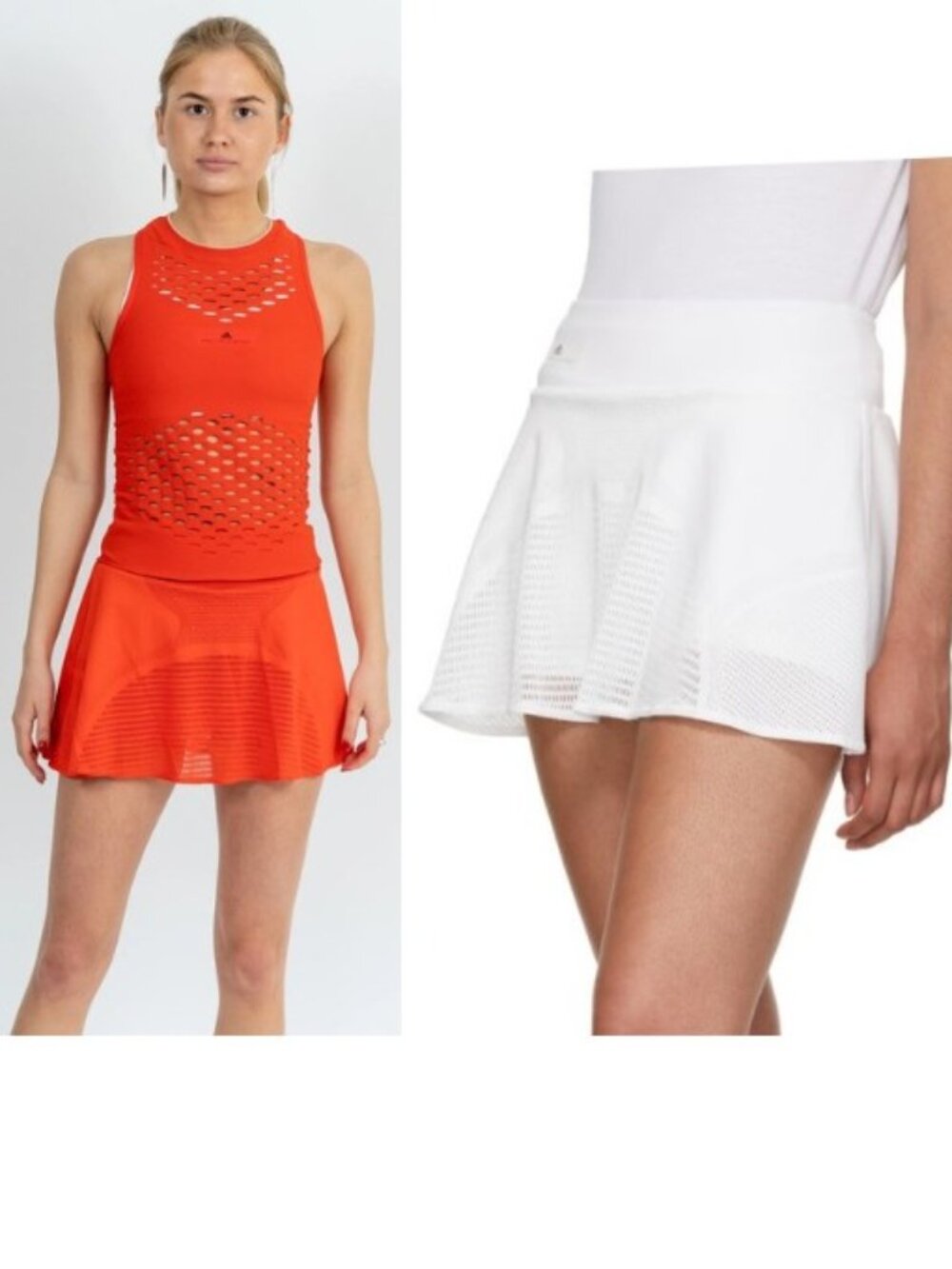 Nwt Adidas Stella McCartney tennis skort skirt w/ shorts L Large